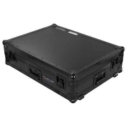 Black Denon Prime 4 / 4+ Flight Case with Glide Platform - Image 6