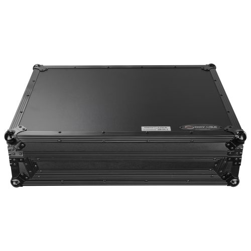 Black Denon Prime 4 / 4+ Flight Case with Glide Platform - Image 9