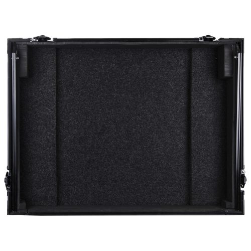 Black Denon Prime 4 / 4+ Flight Case with Glide Platform - Image 12