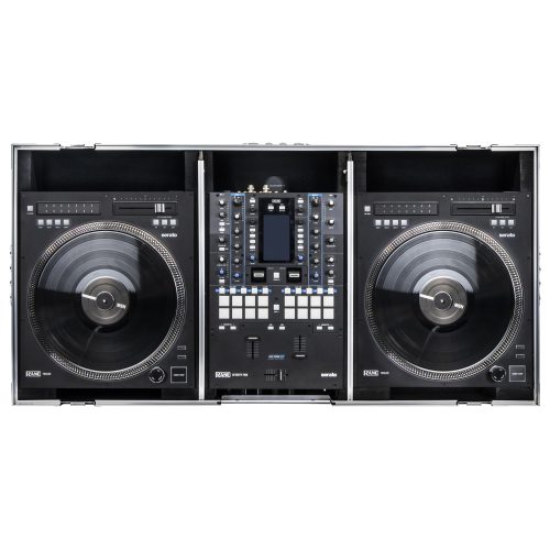 Low Profile Rane Twelve and Rane Seventy / Seventy-Two Coffin Flight Case with Glide Platform - Image 5