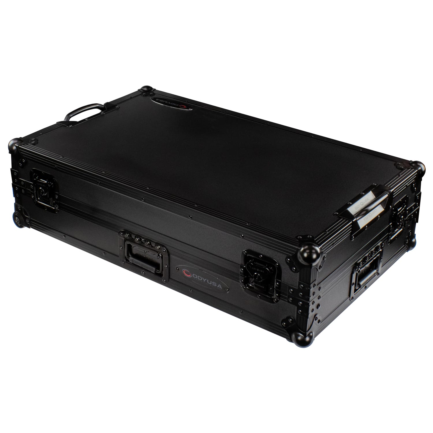 RANE FOUR Black Label 1U Flight Case with Glide Style Laptop