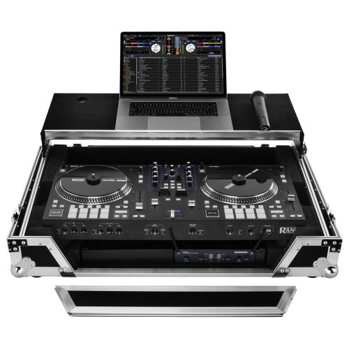 Rane One Flight Case with 1U Rack Space and Glide Platform - Image 2