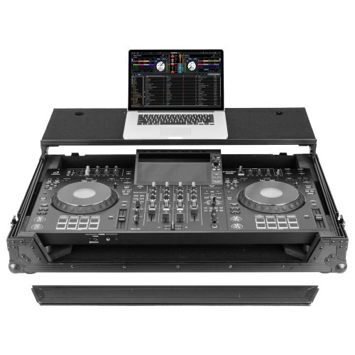 Odyssey AlphaTheta XDJ-AZ Black Label Flight Case with Glide Style Laptop Platform and Wheels - Image 2