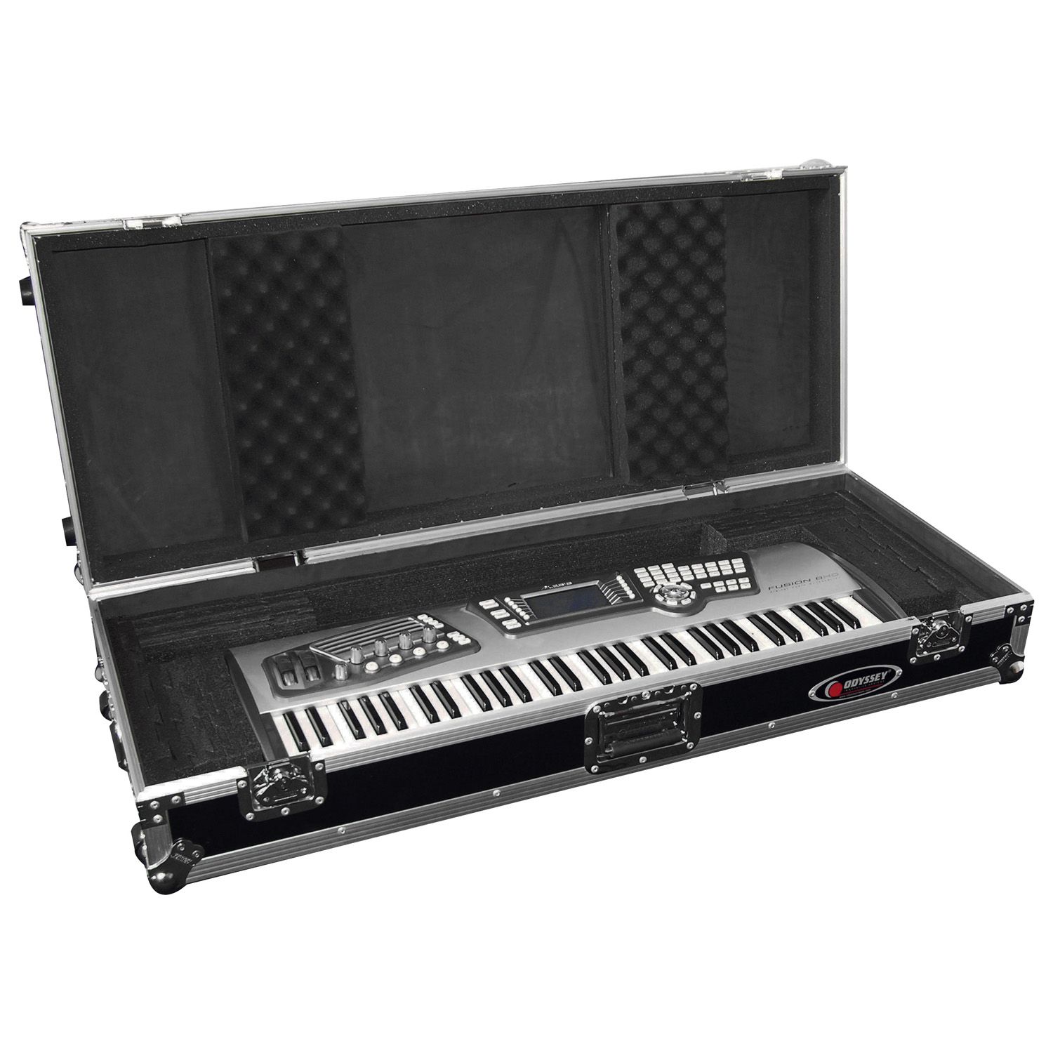 Chicle flor Complacer 61 Note Keyboard Flight Case - Odyssey Cases