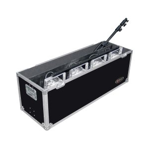 Utility Flight Case for Four Par 56