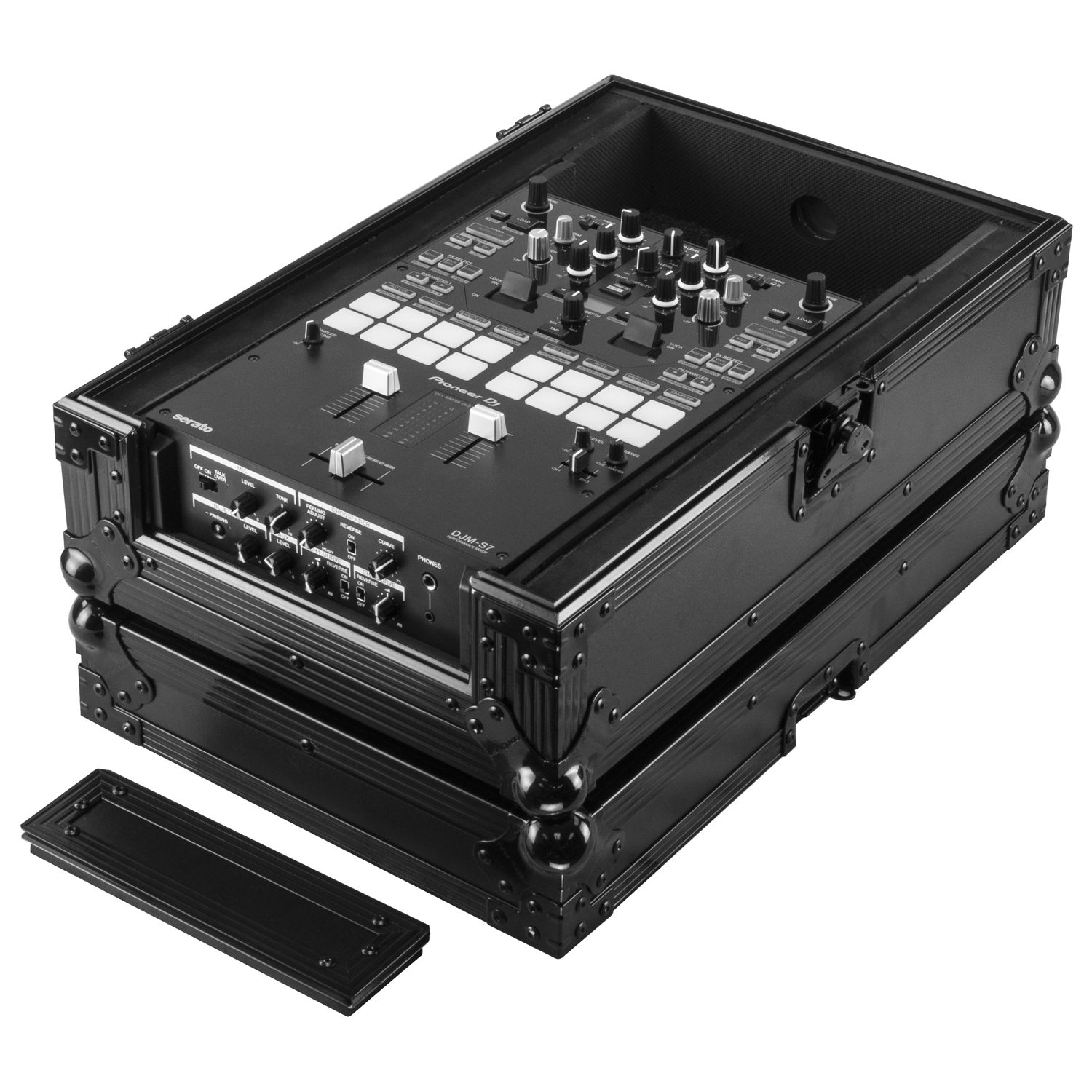 Odyssey Cases FR12MIXBKBLUE New Designer DJ Series Mixer Case Blue On Black 