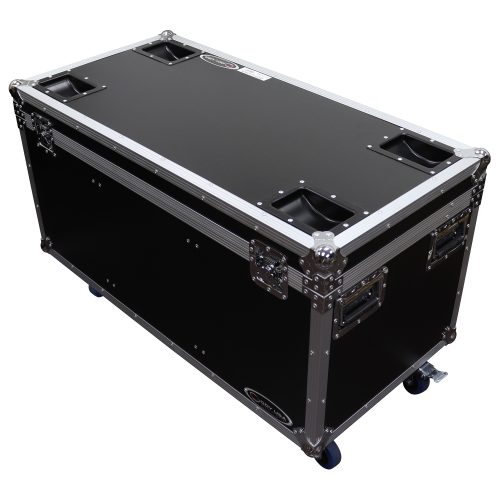 45.25" x 20.25" x 18.5" Bottom Interior Utility Trunk Touring Flight Case with Organizing Dividers - Image 4