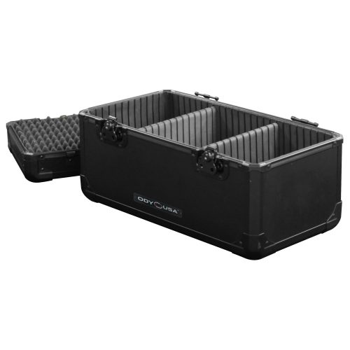 Black KROM Record Case for 120 7" Vinyl Records - Image 2