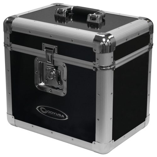 KROM Series Black Record / Utility Case for 70 12" Vinyl Records & LPs