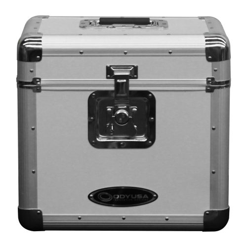 KROM Series Silver Stackable Record / Utility Case for 70 12" Vinyl Records & LPs - Image 2