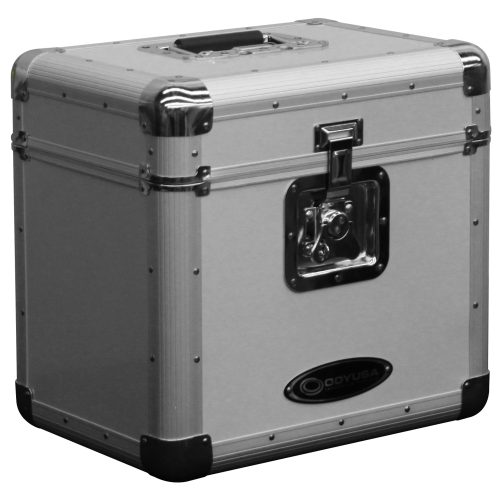 KROM Series Silver Stackable Record / Utility Case for 70 12" Vinyl Records & LPs - Image 4