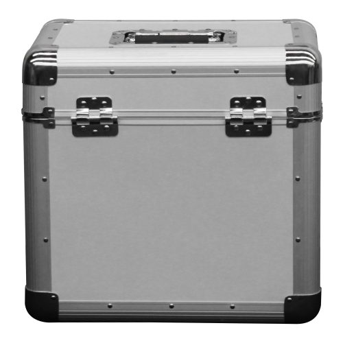 KROM Series Silver Stackable Record / Utility Case for 70 12" Vinyl Records & LPs - Image 5
