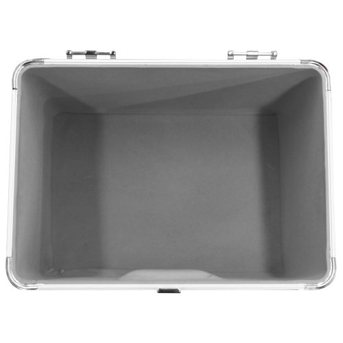 KROM Series Silver Stackable Record / Utility Case for 70 12" Vinyl Records & LPs - Image 8