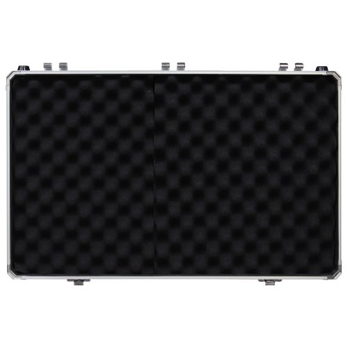 KROM Series Silver Numark PT01 Portablist Case with Side Compartment - Image 11