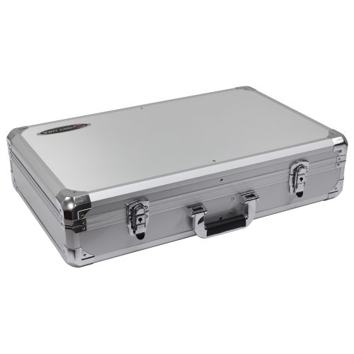 KROM Series Silver Numark PT01 Portablist Case with Side Compartment - Image 14