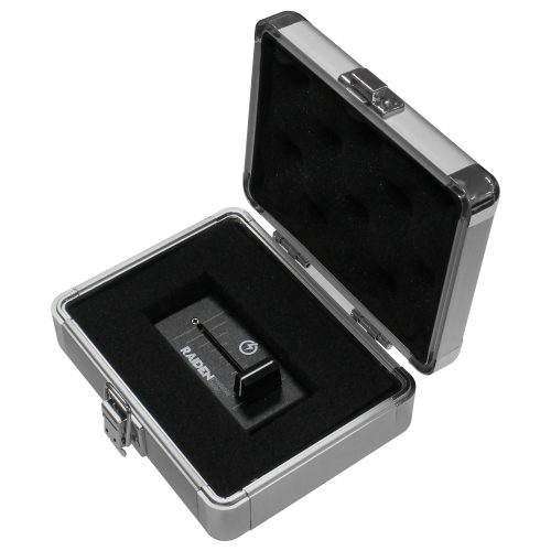KROM Series Silver Diamond 5" x 3" x 1.5" Interior Compact Utility Accessory Case - Image 3