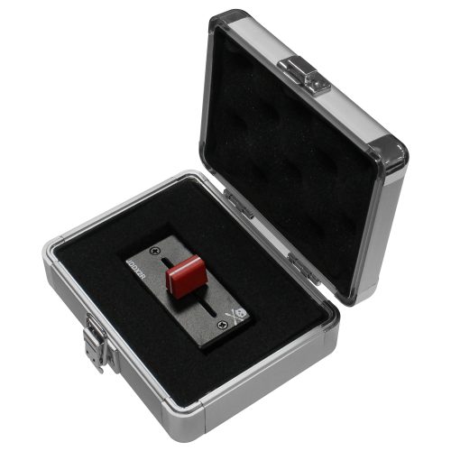 KROM Series Silver Diamond 5" x 3" x 1.5" Interior Compact Utility Accessory Case - Image 4