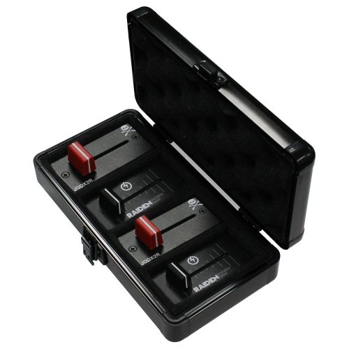 KROM Series Black 7.72" x 3" x 1.5" Interior Compact Utility Accessory Case - Image 4