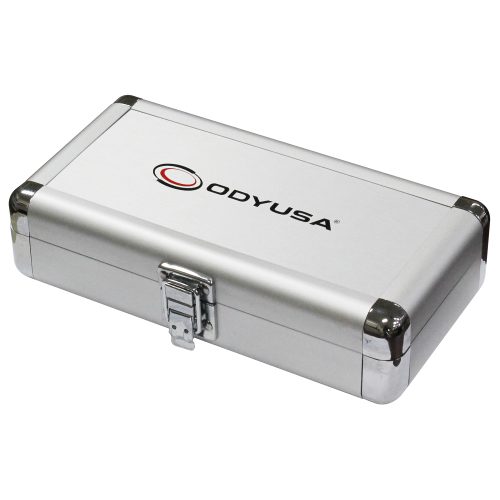 KROM Series Silver 7.72" x 3" x 1.5" Interior Compact Utility Accessory Case