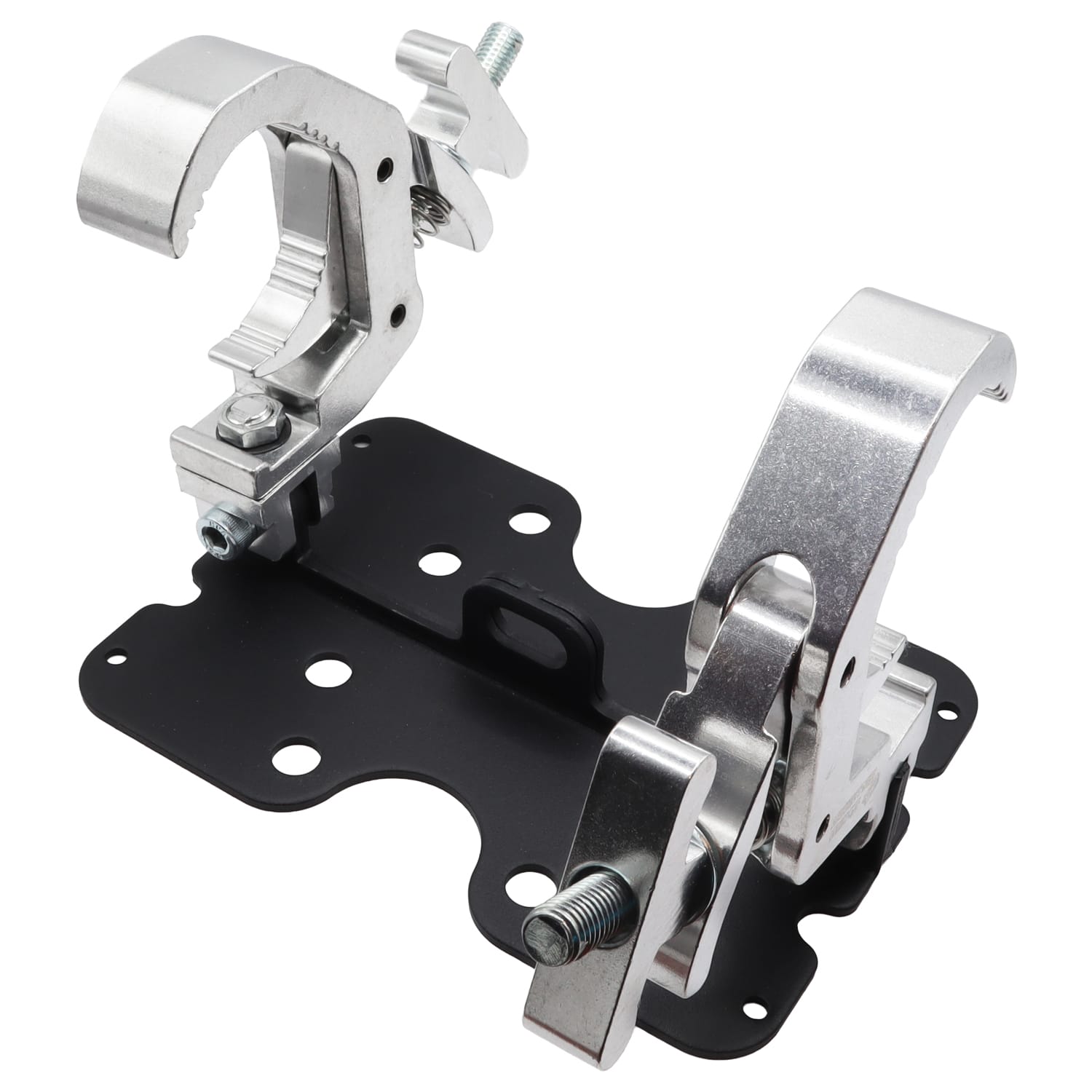 Dual Clamp with Mounting Plate, Fits 2" Tube, 330 lb Load Capacity - Image 3