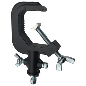 G-clamp, Fits 2" Tube, 330 lb Load, Black