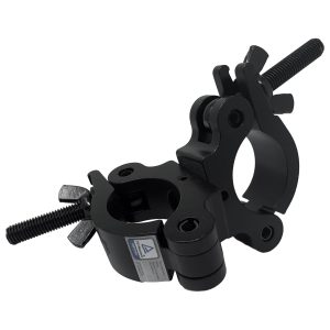 Pro Swivel Dual Coupler, Fits 2" Tube, 660 lb Load, Black