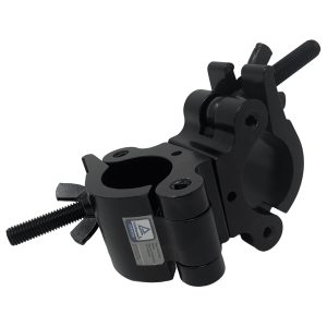 Pro Swivel Dual Coupler, Fits 2" Tube, 1100 lb Load, Black