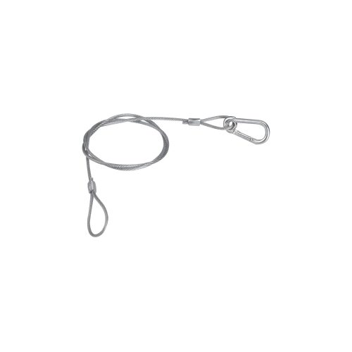 30" Long 3 mm Thick Safety Cable