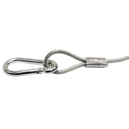 30" Long 4 mm Thick Safety Cable - Image 2