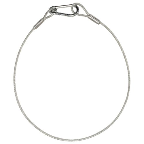 40" Long 5 mm Thick Safety Cable