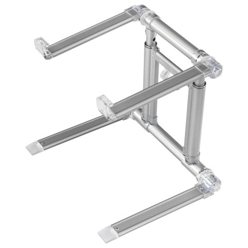 L-Stand 360 Laptop/Tablet Quick Setup Folding Stand (Mac Silver)