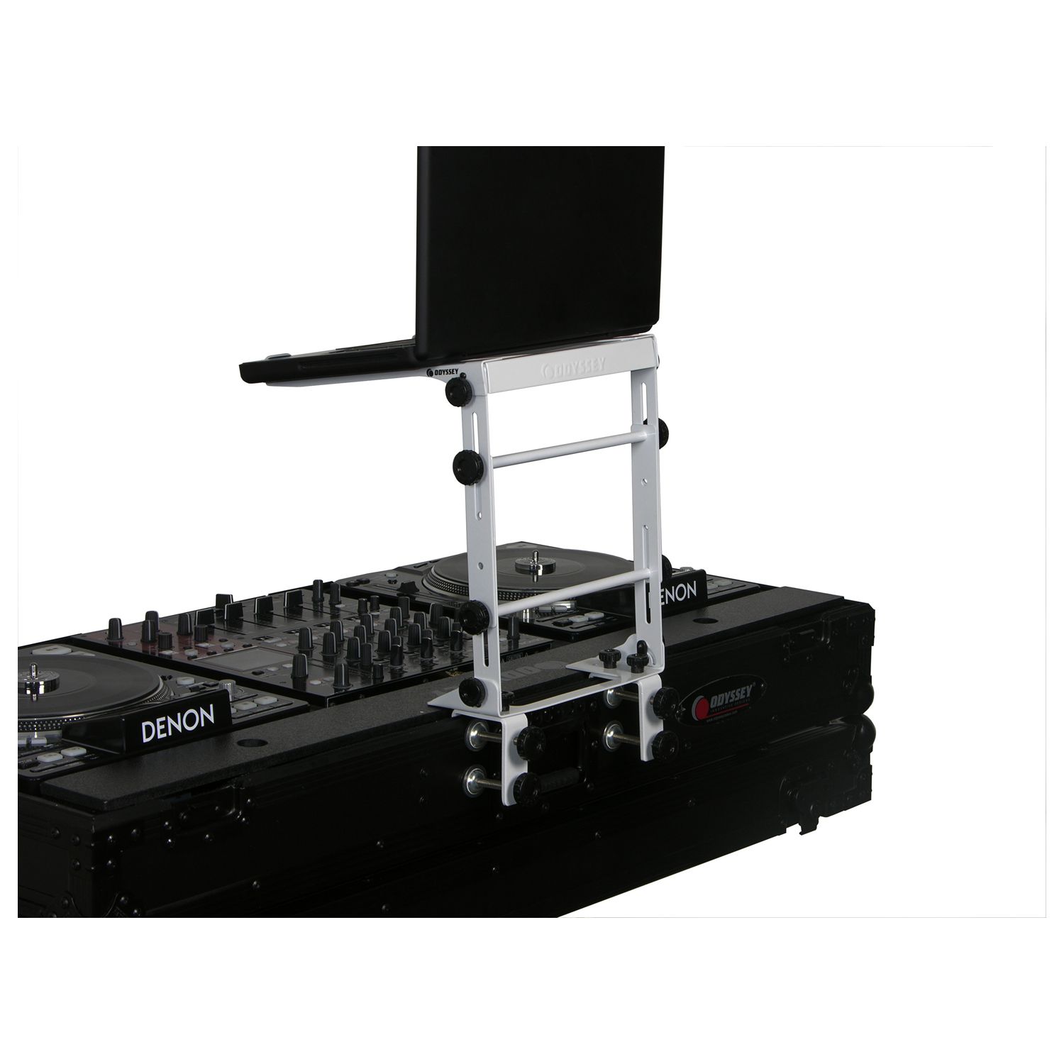 Odyssey Lstands Adjustable Stand-Alone Tabletop Laptop pro DJ Stand Blue New 