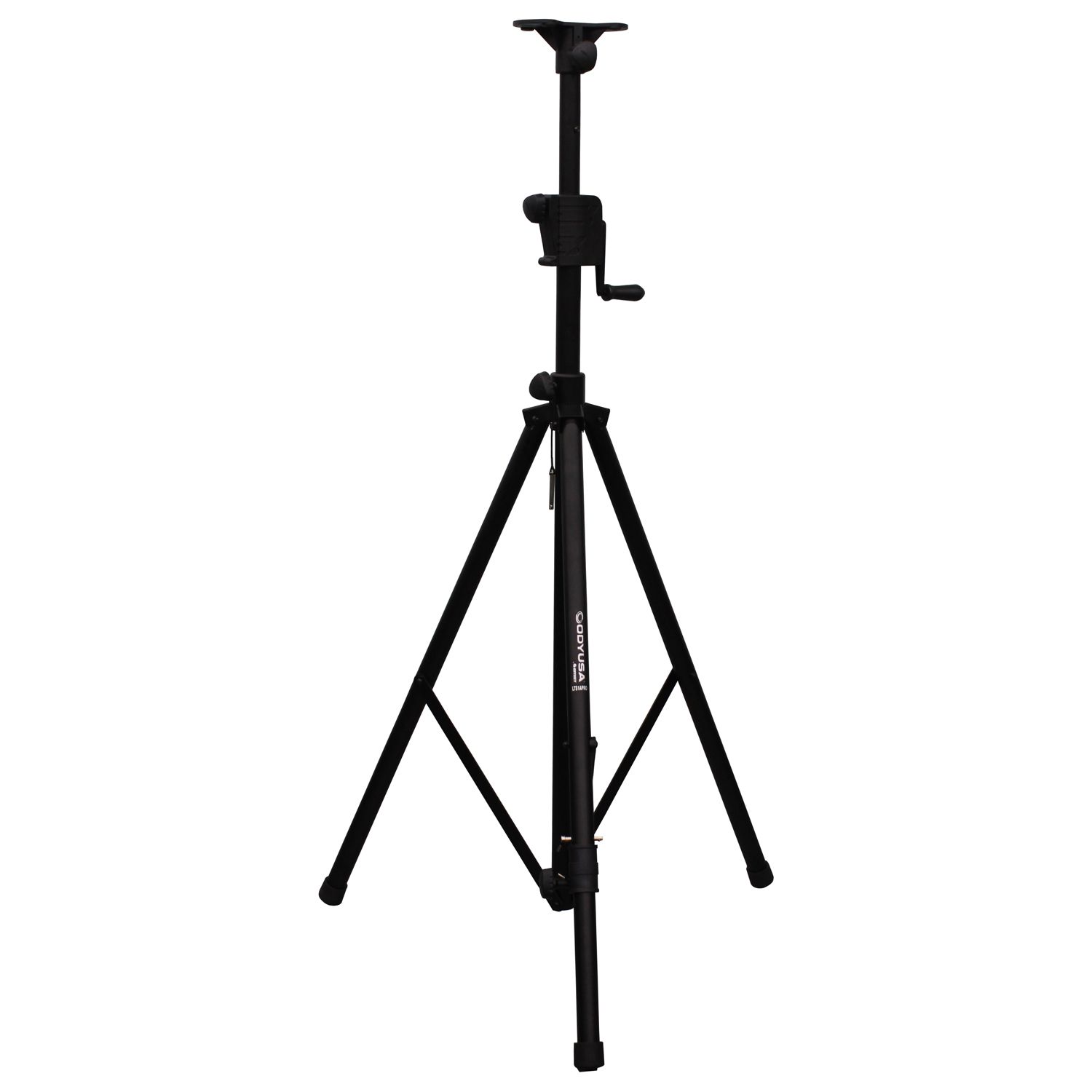 6' Tall White Single Adjustable Leg Tripod Stand - Odyssey Cases