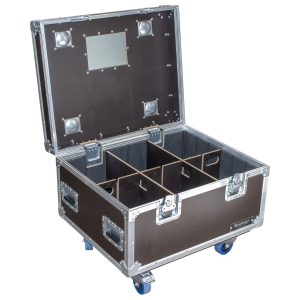 Odyssey Professional 30" x 24" x 22" Brown Hex Board Utility Tour Trunk Case with Caster Wheels