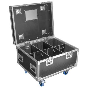 Odyssey Professional 30" x 24" x 22" Black Hex Board Utility Tour Trunk Case with Caster Wheels