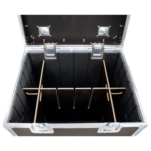 Odyssey Professional 30" x 24" x 36" Brown Hex Board Utility Tour Trunk Case with Caster Wheels - Image 2