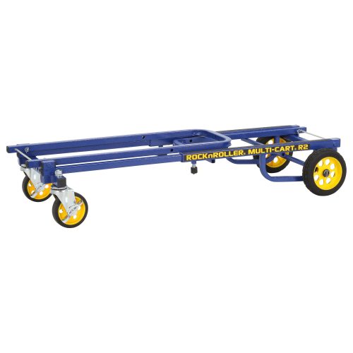 RockNRoller R2RT-BL Blue Micro 8-in-1 Equipment Multi-Cart - Image 4