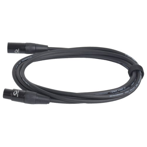 XLR Male to XLR Female DMX Cable - 3P Pro (5 ft)