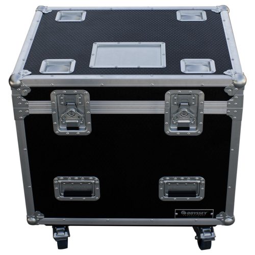 30" x 24" x 30" 0.5" Thick Hex Board Utility Tour Trunk Case with Caster Wheels - Image 4