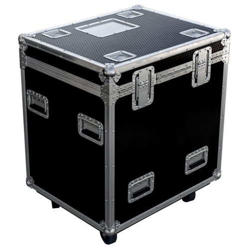 30" x 24" x 36" 0.5" Thick Hex Board Utility Tour Trunk Case with Caster Wheels - Image 6