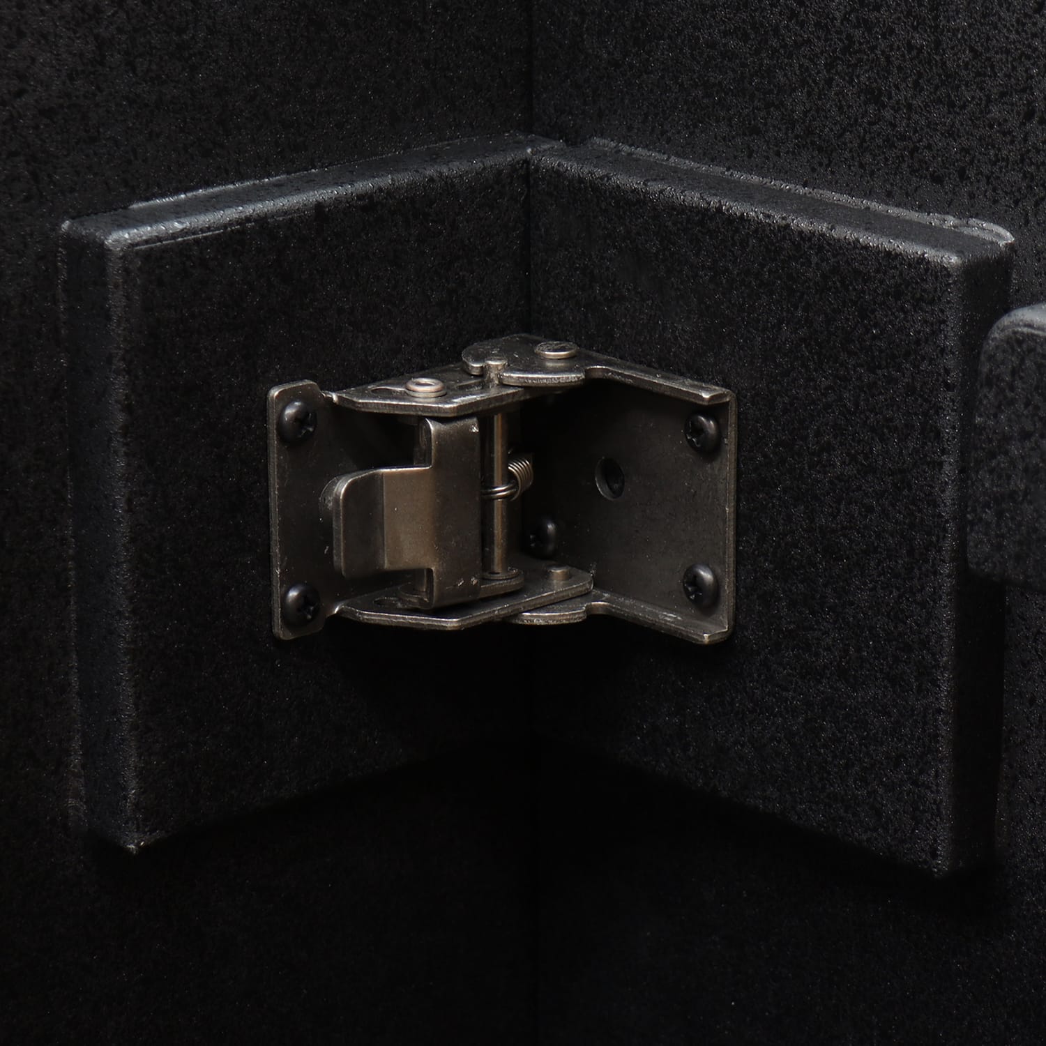 Odyssey Painted Wood Facade-Style Folding DJ Booth - Black