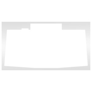 Pioneer DJ OPUS-QUAD Odyssey DJ Podium Faceplate and Foam in White