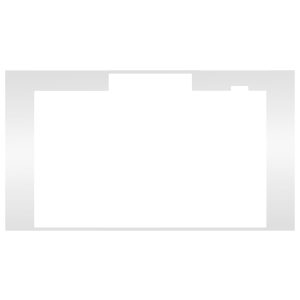 Denon DJ Prime 4 Odyssey DJ Podium Faceplate and Foam in White