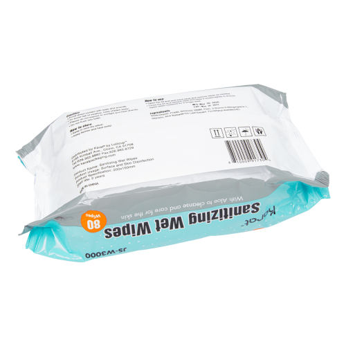 Sanitizing Wet Wipe Pack - Image 3