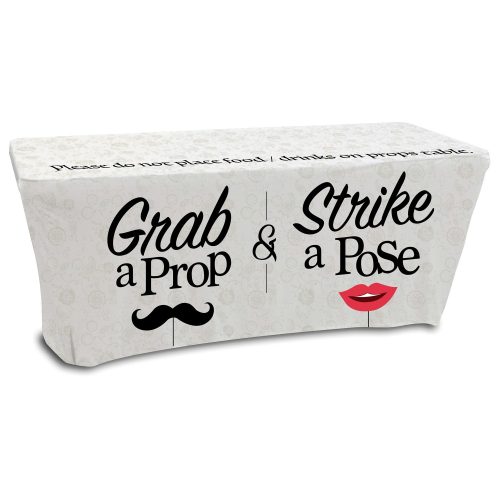 6' Photo Booth Props Table Scrim Cover