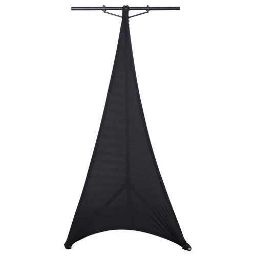 84" x 120" Black Triangular Scrim