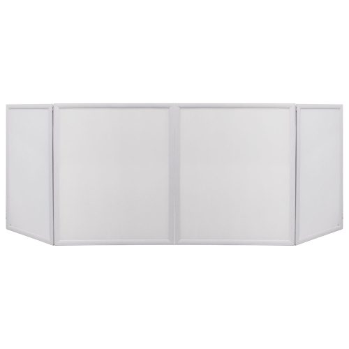72" W x 46" H All-White Pro DJ Facade