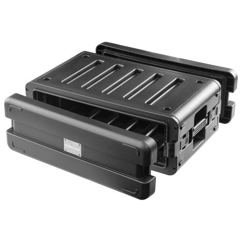 10.5" Rail-to-Rail Watertight Dust-proof Injection-Molded 3U Rack Case