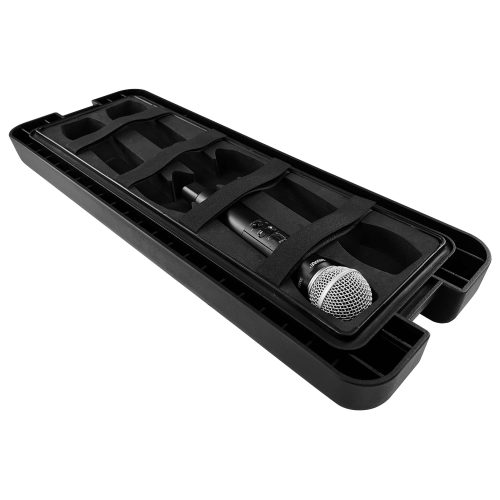 Odyssey Watertight 3U Rack Case with 4 Microphone Compartments - Image 9