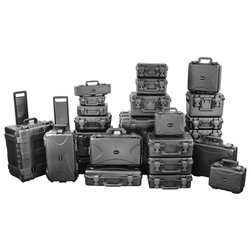 Empty 17" x 13.25" x 3.75" Bottom Interior Injection-Molded Utility Case - Image 7
